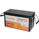 Hot Sale 12v 200ah Deep Cycle Akkupaketti Lifepo4 Akku Rv Solar Marine Systemiin