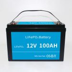 lifepo4 litiumrautafosfaattiakkupaketti 12v 100ah bms:llä matkailuauton sähköautoskootterille