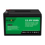 12.8V 10Ah LiFePO4 lyijyhappo -litiumioniakku 12V 10Ah