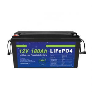 LiFePO4 -litiumakku 12V 180Ah aurinkoenergian varastointijärjestelmille sähköpolkupyörille