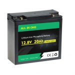 Ladattava syvä sykli Lifepo4 12V 20AH litiumioniakku OEM