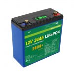 Solar Deep Cycle 24v 48v 24ah Lifepo4 -akku UPS 12v 24ah -akku