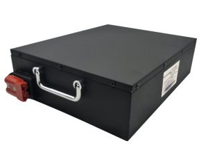 kevyt 24V50Ah litiumioniakku RS4835-tiedonsiirrolla AGV-robotille