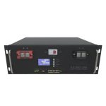 6000 sykliä 48V 100Ah 5kwh RS48 LiFePo4 aurinkoakku 5U:n kaapilla