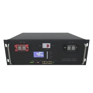 6000 sykliä 48V 100Ah 5kwh RS48 LiFePo4 aurinkoakku 5U:n kaapilla