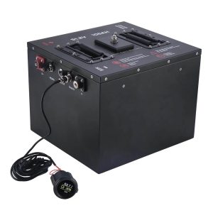 Golfkärryn LiFePO4-akku 51,2 V 105 Ah