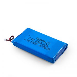 LiPO-ladattava akku 783968 3,7 V 4900 mAH / 7,4 V 2450 mAH / 3,7 V 2450 mAH /