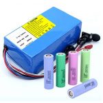 Litiumparisto 18650 48V 12AH 48V 500W sähköpyöräakku BMS: llä